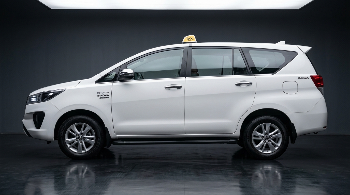 Comfortable and Well-Maintained Taxi